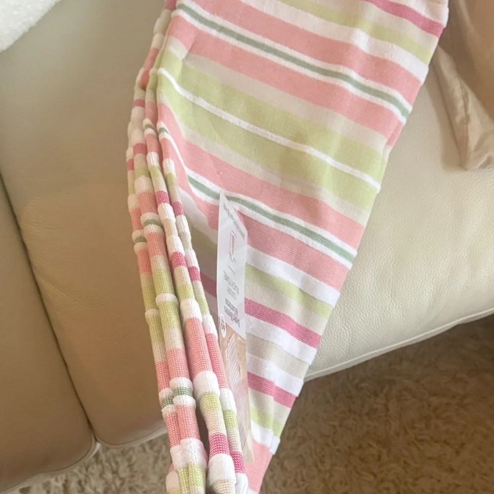 Better Homes And Gardens Luxury Striped Beach Towel - 6 x 3 feet